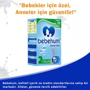 Bebehum 2 Numara Devam Sütü 6-9 Ay 800 gr 3
