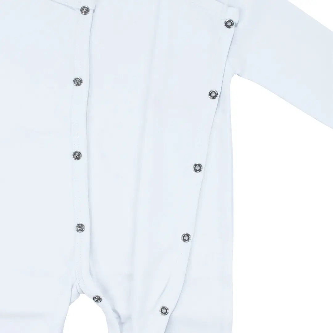 Unisex Daddy Yazılı Beyaz Patikli Tulum 6
