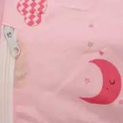 Pembe Bulut Ay Desenli Katlanabilir Bebek Sineklik Cibinlik 3