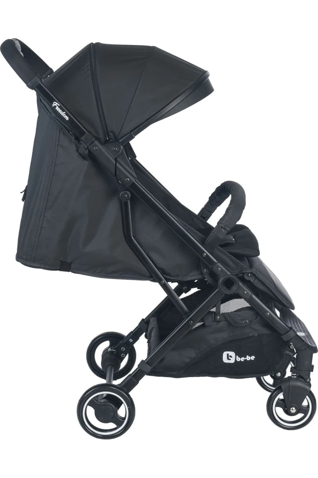 Be-Be Freedom Kabin Siyah Bebek Arabası 4