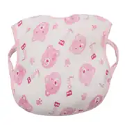 Unisex Pembe Baby Ayı Garson Bağlamalı Su Geçirmez Önlük 1