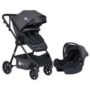 Four Baby Comfort Plus Travel Sistem Pusetli Siyah Antrasit Bebek Arabası 1